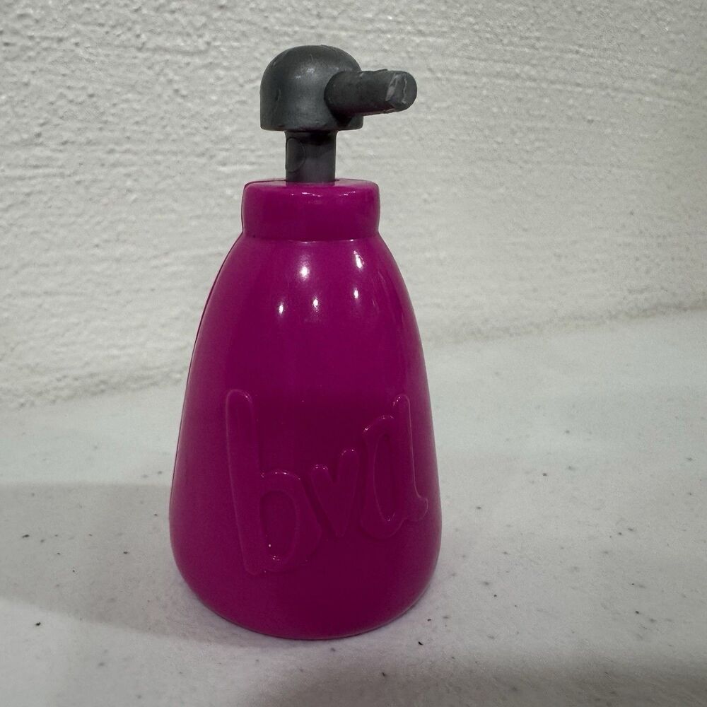 Baby Alive Toy Pink Lotion Dispenser Bottle Pretend Play Doll Accessory